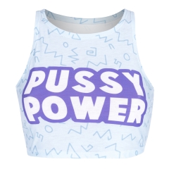 Crop top PUSSY POWER