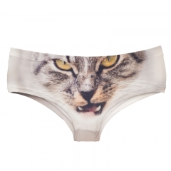 Women panties angry cat