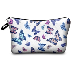 makeup bag butterfly